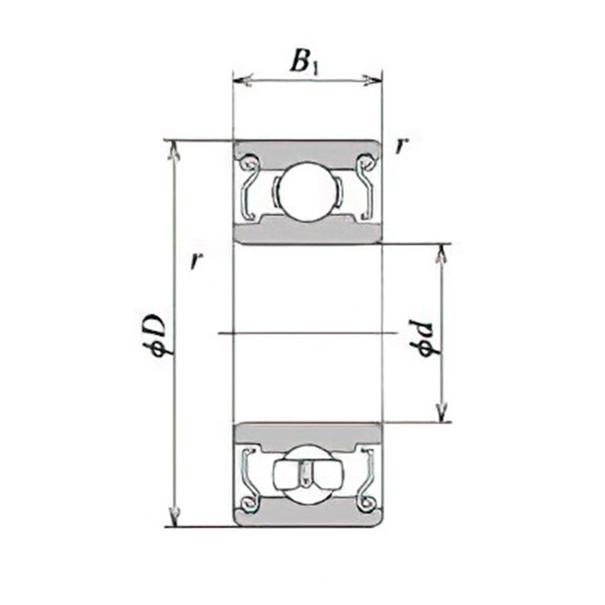 688ZZ Bearing Dimensions 8mm X 16mm X 5mm | ISK BEARINGS