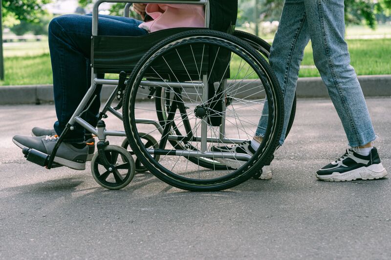 Wheelchair bearings sit in three main load-bearing positions: the hub of the drive wheels (rear), the axle and swivel fo
