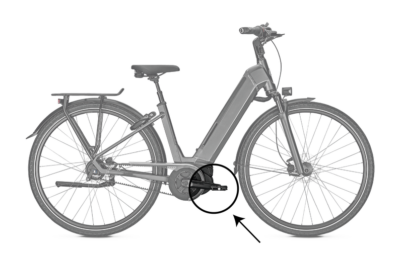 Electric bicycle Pedal bearings