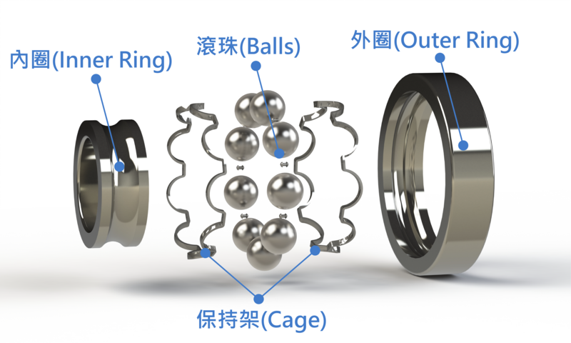 Structure of the 6903 Bearing