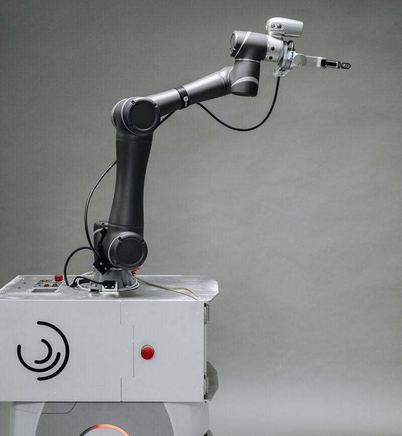Backlash and rigidity in a robot arm joint